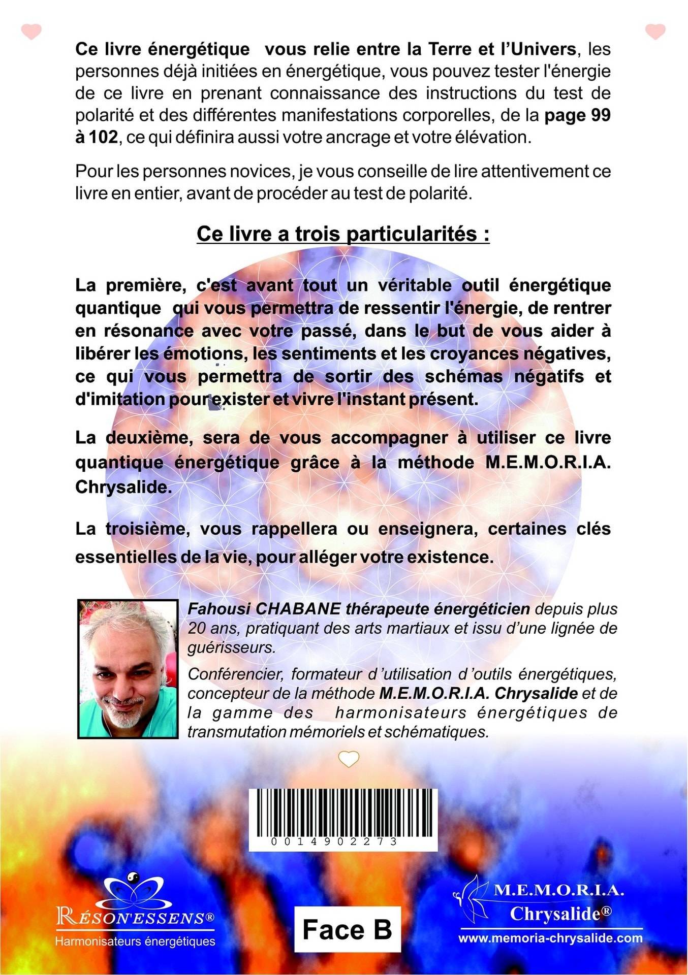 fahousi chabane livre quantique energetique quatrieme de couverture